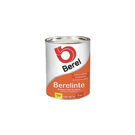 BEREL  PINTURA VINILICA BERELINTE BASE TINT 8002 CUBETA 19L