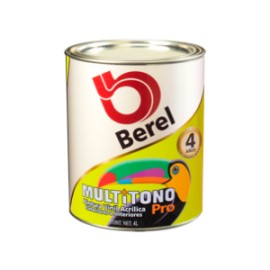 BEREL PINTURA VINILICA MULTITONO PRO 4723 CUBETA 19